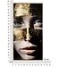 Mauro Ferretti NAIROBI GELAKT CANVAS MET FRAME -B- CM 52X4X102