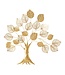 Mauro Ferretti WANDDECORATIE ALBERO GOUDACHTIG CM 81X2,5X78