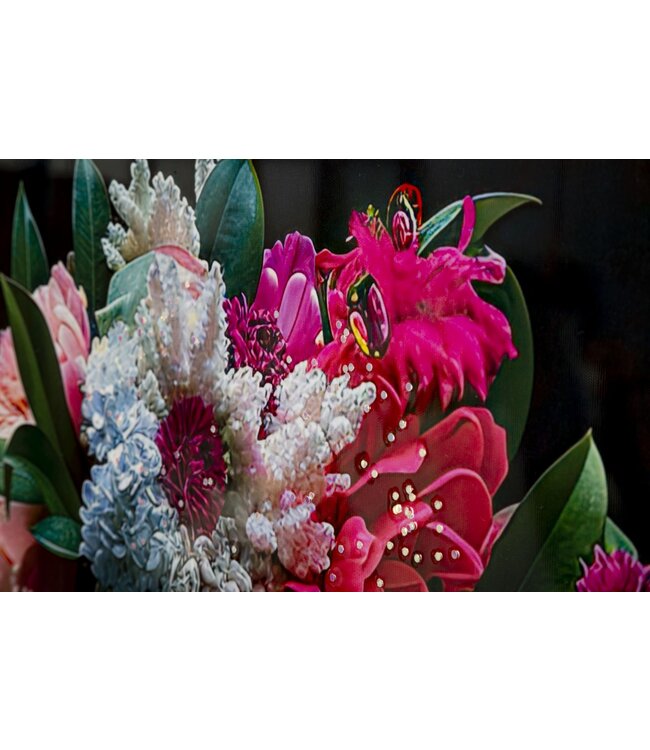 Mauro Ferretti MOIRA GELAKT CANVAS MET FRAME -B- CM 52X4X102