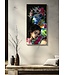 Mauro Ferretti MOIRA GELAKT CANVAS MET FRAME -B- CM 52X4X102