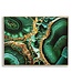 Mauro Ferretti LAQUARED MUUR BROEK MET FRAME SMERALDY -B- CM 82X4X62