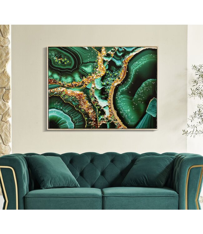 Mauro Ferretti LAQUARED MUUR BROEK MET FRAME SMERALDY -B- CM 82X4X62