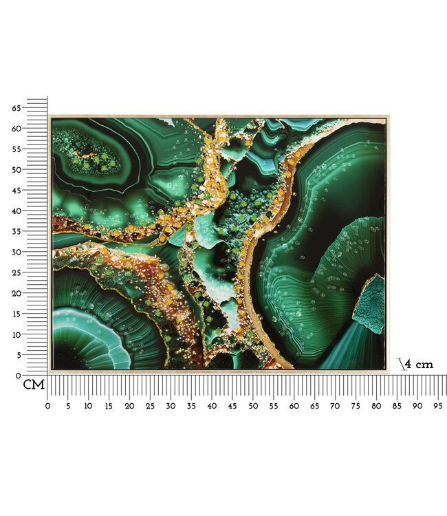 Mauro Ferretti LAQUARED MUUR BROEK MET FRAME SMERALDY -B- CM 82X4X62