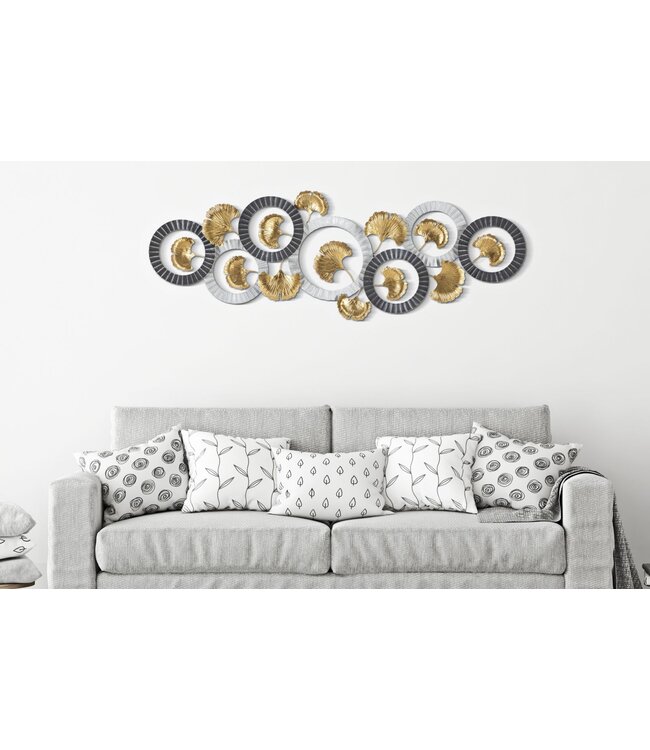 Mauro Ferretti IJZEREN WANDPANEEL ARTY -B- 127,5X4X44,5