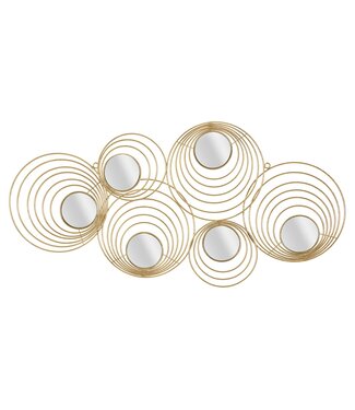 Mauro Ferretti IJZEREN WANDPANEEL STRALEN CM 90X2,5X45