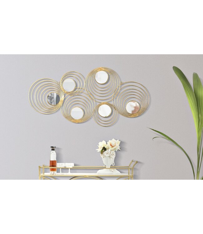 Mauro Ferretti IJZEREN WANDPANEEL STRALEN CM 90X2,5X45