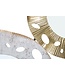 Mauro Ferretti IJZEREN WANDPANEEL GLOTY -B- CM 104X4X45,5