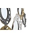 Mauro Ferretti IJZEREN WANDPANEEL GLOTY -B- CM 104X4X45,5