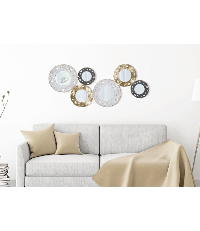 Mauro Ferretti IJZEREN WANDPANEEL GLOTY -B- CM 104X4X45,5