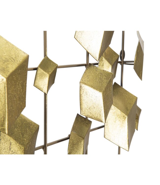 Mauro Ferretti MUUR IJZEREN PANEEL ABSTRACT CM 90,5X3,5X50