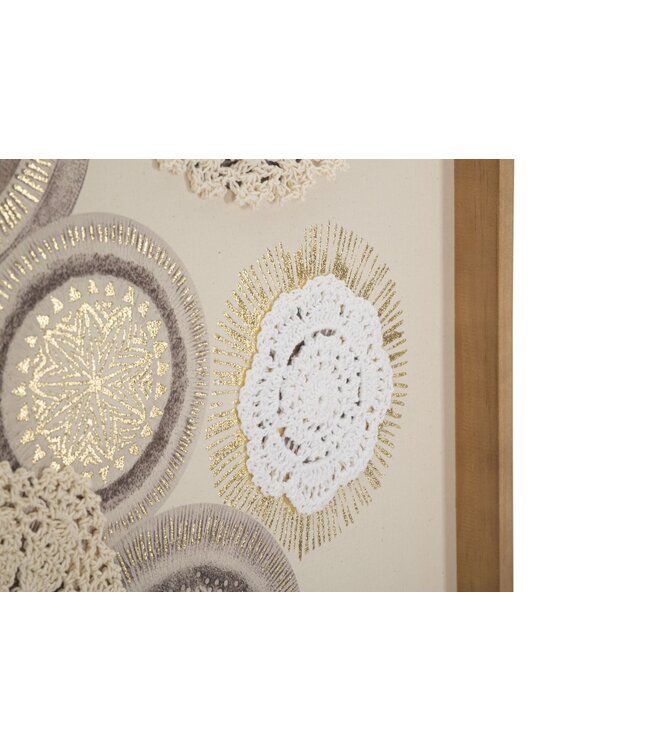 Mauro Ferretti WANDBEDRUKKING CIRCLY MET APPLICATIE CIRCLY CM 45X3,2X60