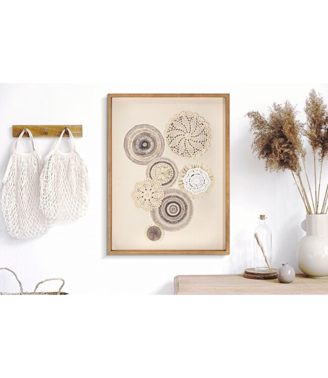 Mauro Ferretti WANDBEDRUKKING CIRCLY MET APPLICATIE CIRCLY CM 45X3,2X60