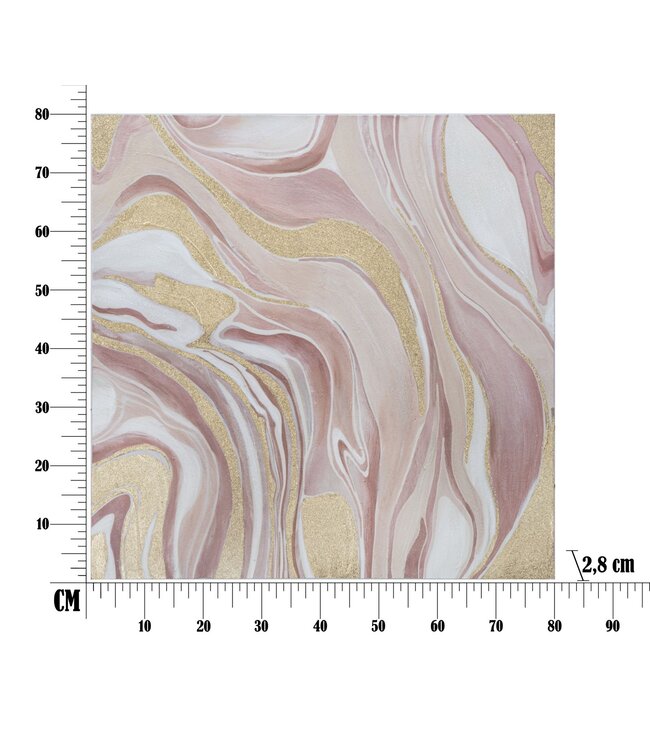 Mauro Ferretti MUURVERF ROZE CM 80X2,8X80 - 320710000