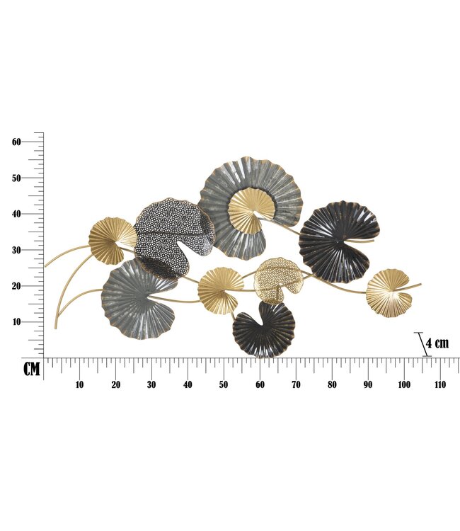 Mauro Ferretti IJZEREN WANDPANEEL WEB -B- CM 105X4X56