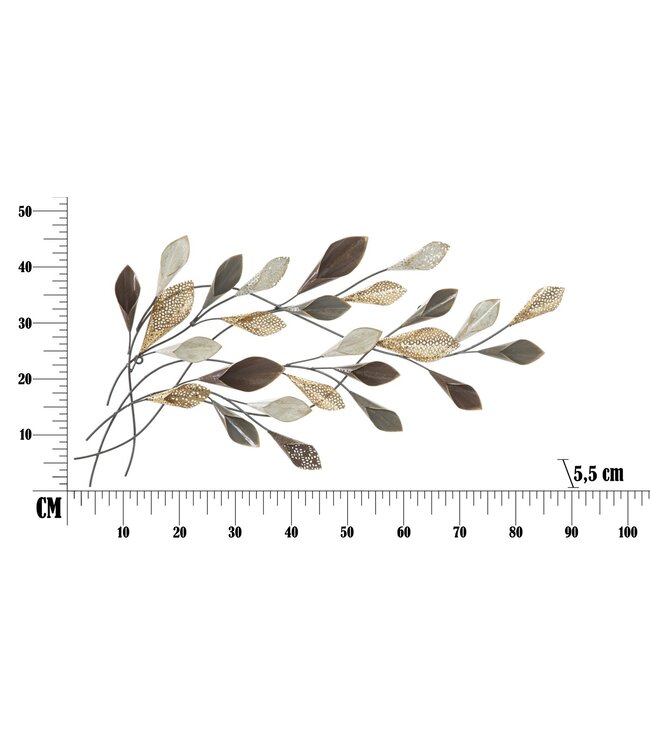 Mauro Ferretti MUUR IJZEREN PANEEL RAMO CM 46X5,5X87,5