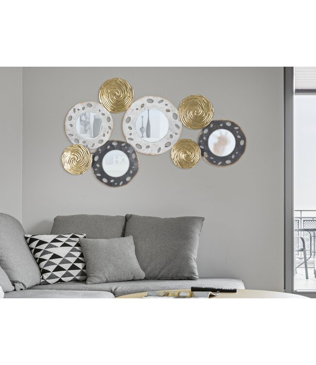 Mauro Ferretti IJZEREN WANDPANEEL GLOTY -C- CM 91X4,5X54,5