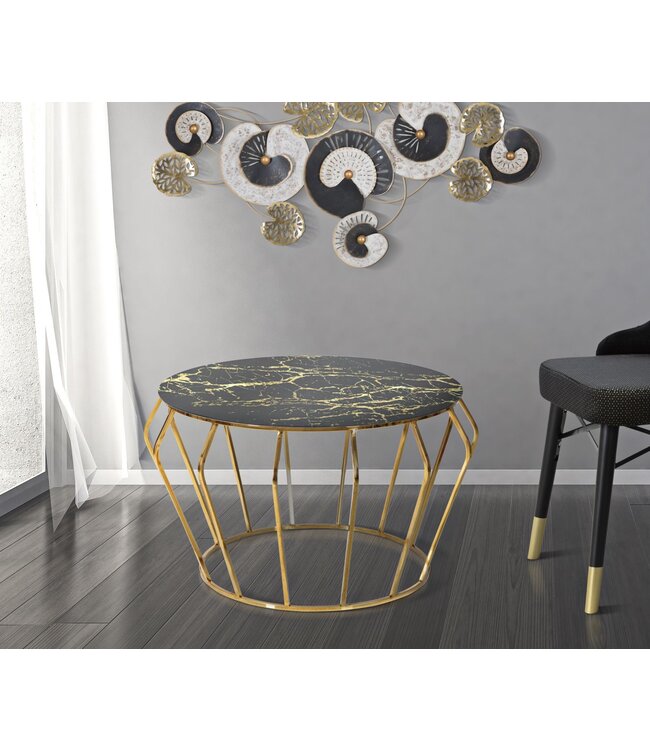 Mauro Ferretti SALONTAFEL HISTOR CM Ø 78X44,5 - 1425360000