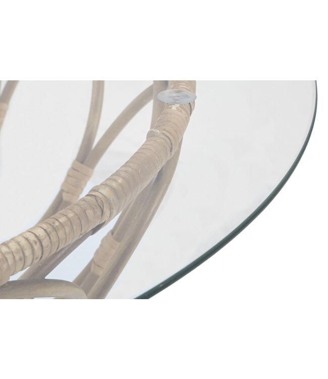 Mauro Ferretti SALONTAFEL PANAMA CIRKEL CM Ø 75X44,5