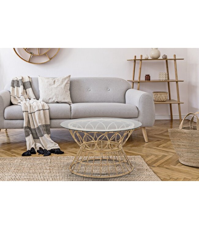 Mauro Ferretti SALONTAFEL PANAMA CIRKEL CM Ø 75X44,5