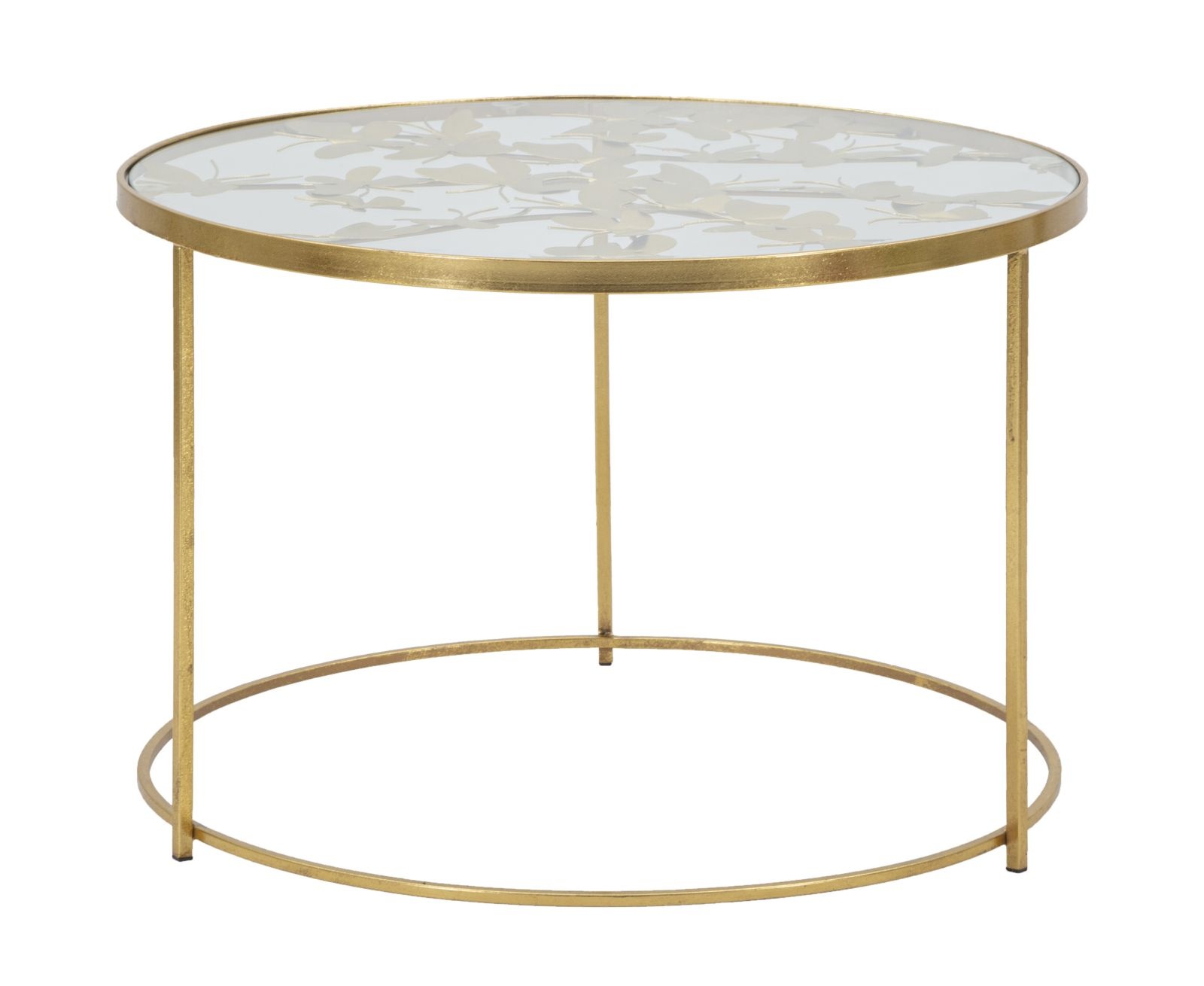SALONTAFEL VLINDERS CM Ø 60X40,5 afbeelding