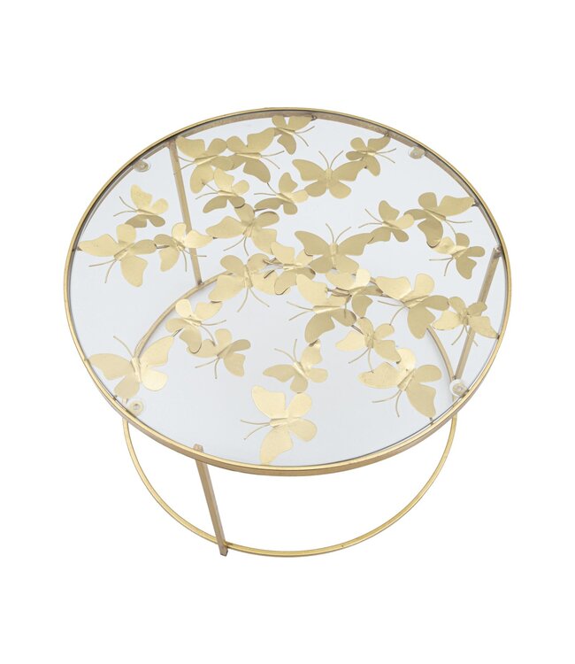 Mauro Ferretti SALONTAFEL VLINDERS CM Ø 60X40,5