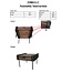 Mauro Ferretti SALONTAFEL TORONTO CM 60X60X41