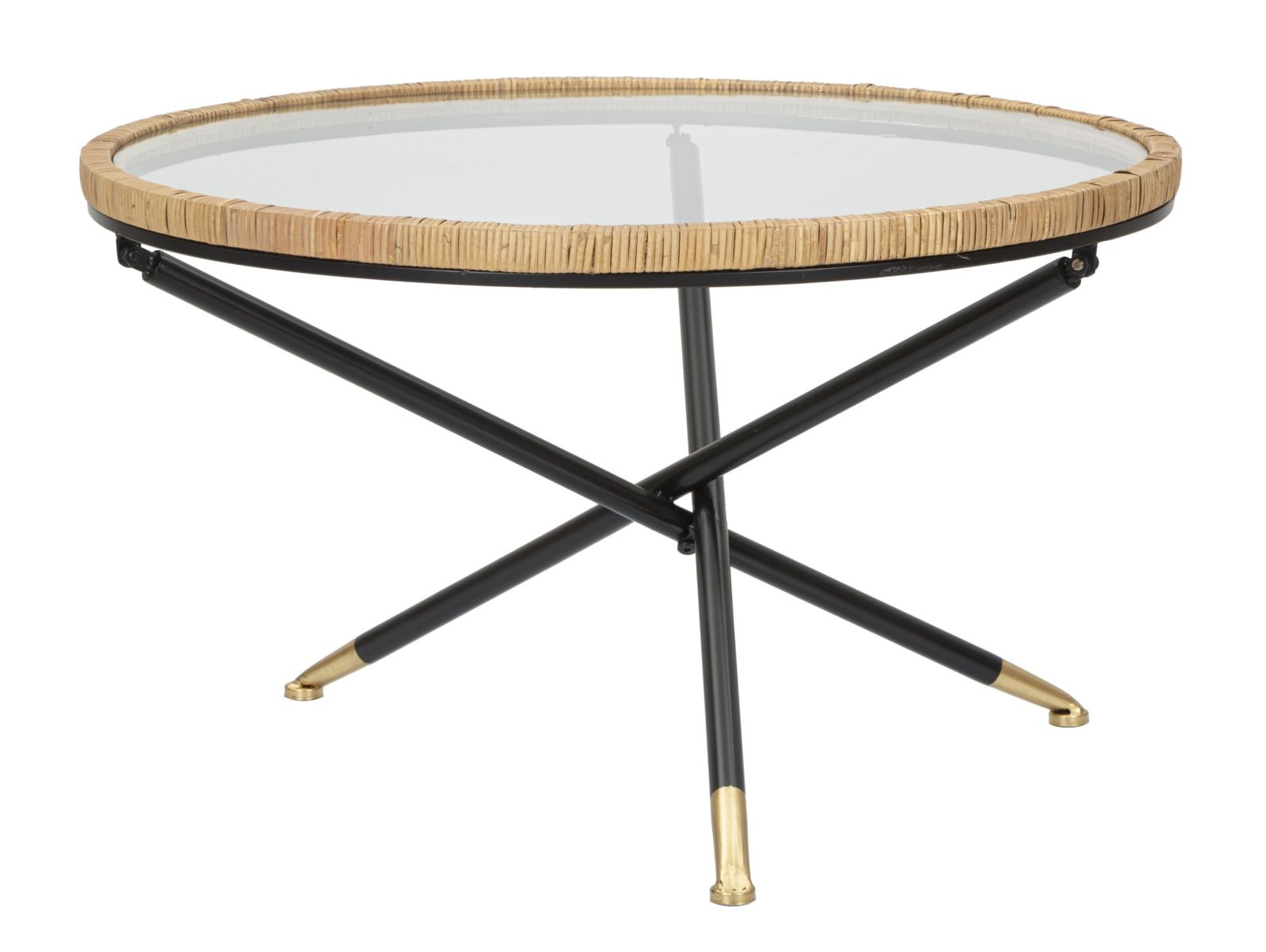 TAVOLO DA CAFFE&apos; SAINT BARTH ROTONDO CM Ø 80X46,5 afbeelding