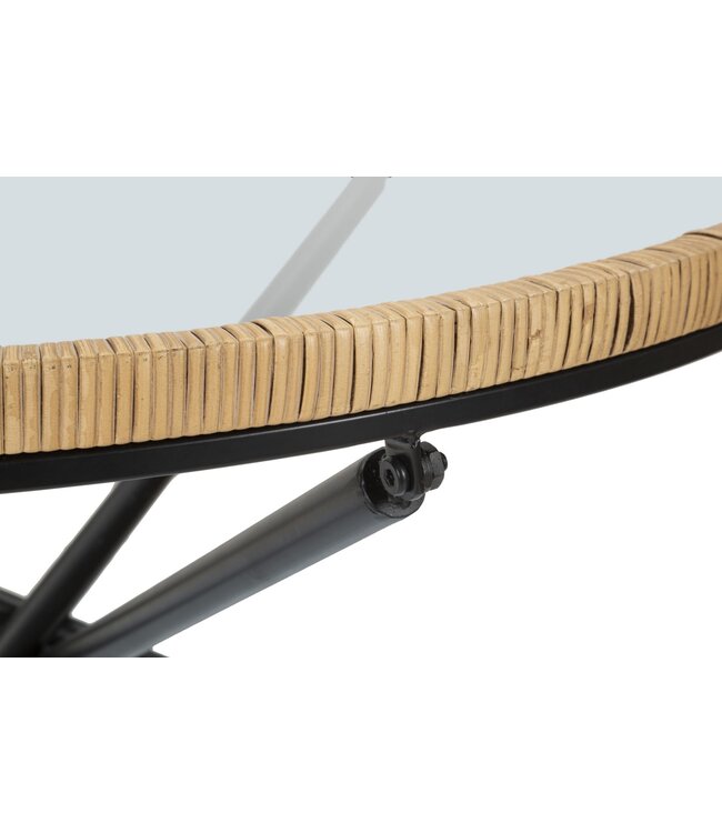 Mauro Ferretti TAVOLO DA CAFFE' SAINT BARTH ROTONDO CM Ø 80X46,5