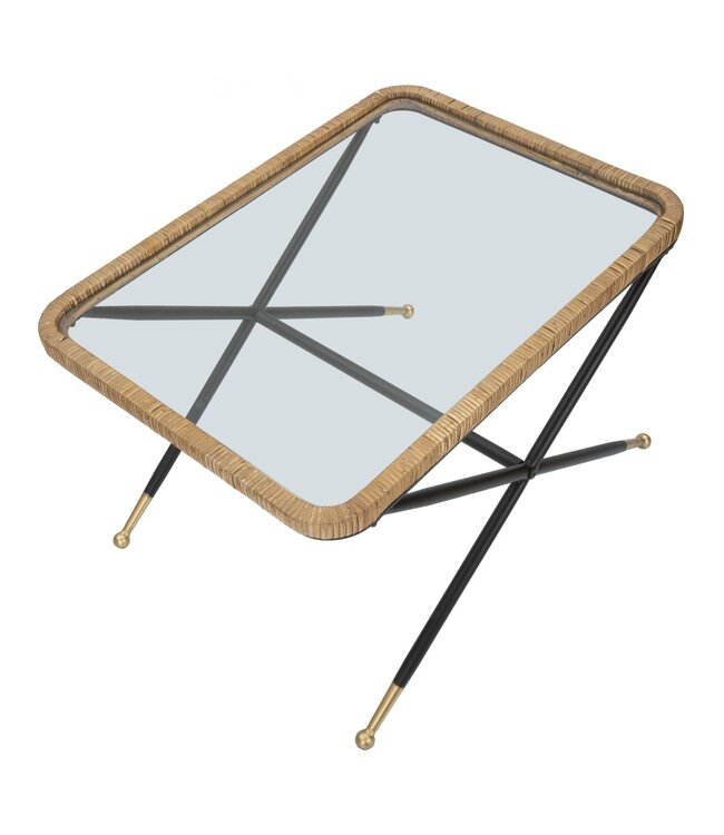 Mauro Ferretti SALONTAFEL SAINT BARTH RETT. CM 70X50X45