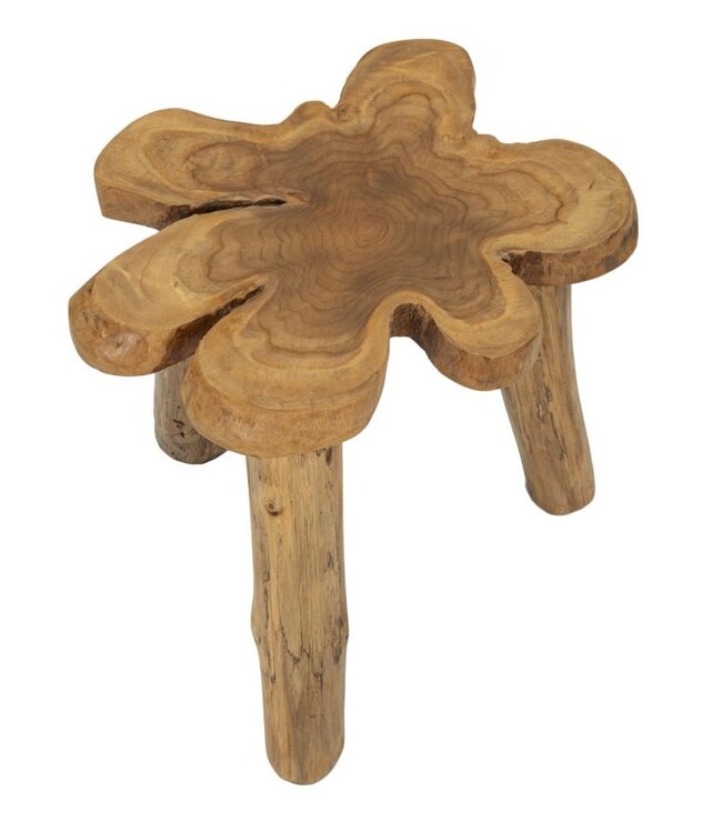 Mauro Ferretti BINTANG SALONTAFEL TEAK CM 50X47X50