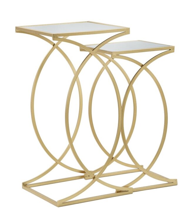 Mauro Ferretti BIJZETTAFEL SIOMPLY 35X35X70-30X30X60