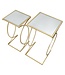 Mauro Ferretti BIJZETTAFEL SIOMPLY 35X35X70-30X30X60