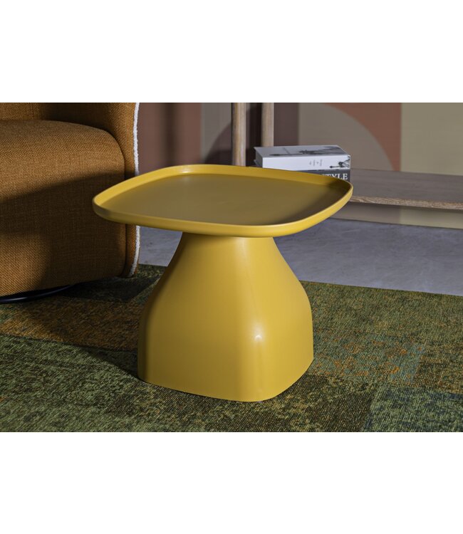 Mauro Ferretti GEA TAFEL GEEL CM 48X48X38