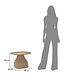 Mauro Ferretti GEA TAFEL GRIJS CM 48X48X38