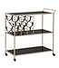 Mauro Ferretti TROLLEY ZWART TOUW CM 79X39,5X82 - 1425320000
