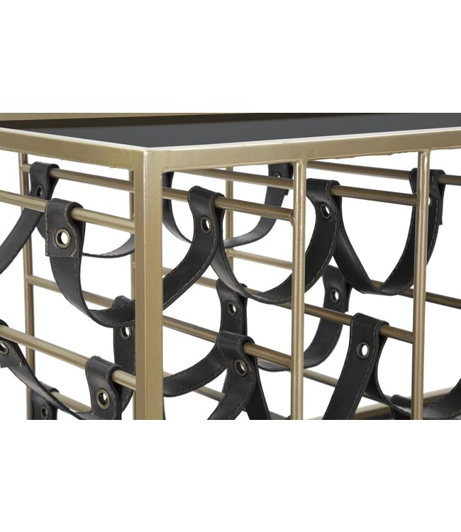 Mauro Ferretti TROLLEY ZWART TOUW CM 79X39,5X82