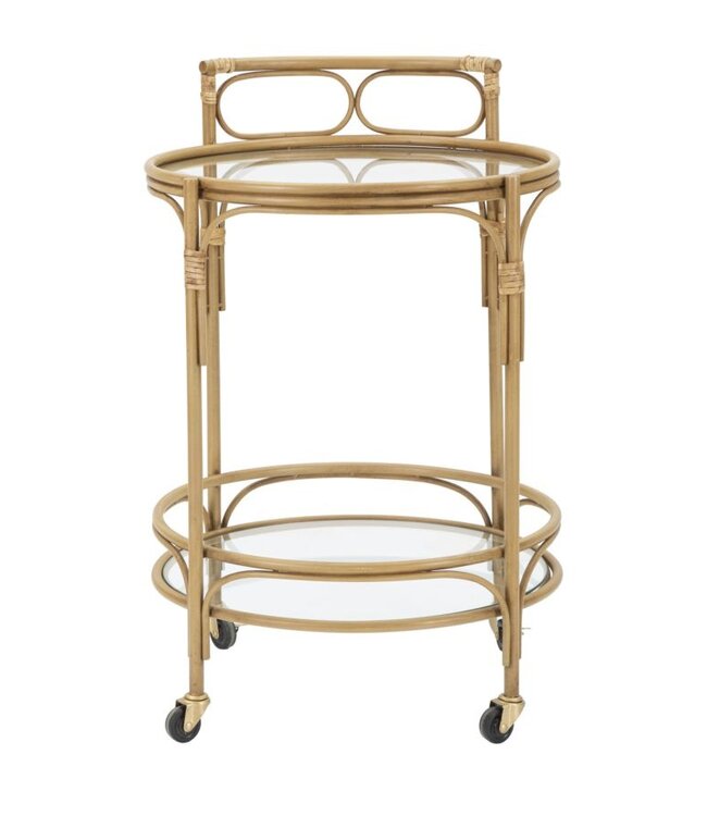 Mauro Ferretti TROLLEY PANAMA ROND CM Ø 51X74 - 142675000R
