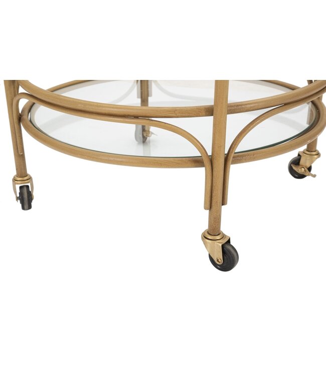 Mauro Ferretti TROLLEY PANAMA ROND CM Ø 51X74 - 142675000R