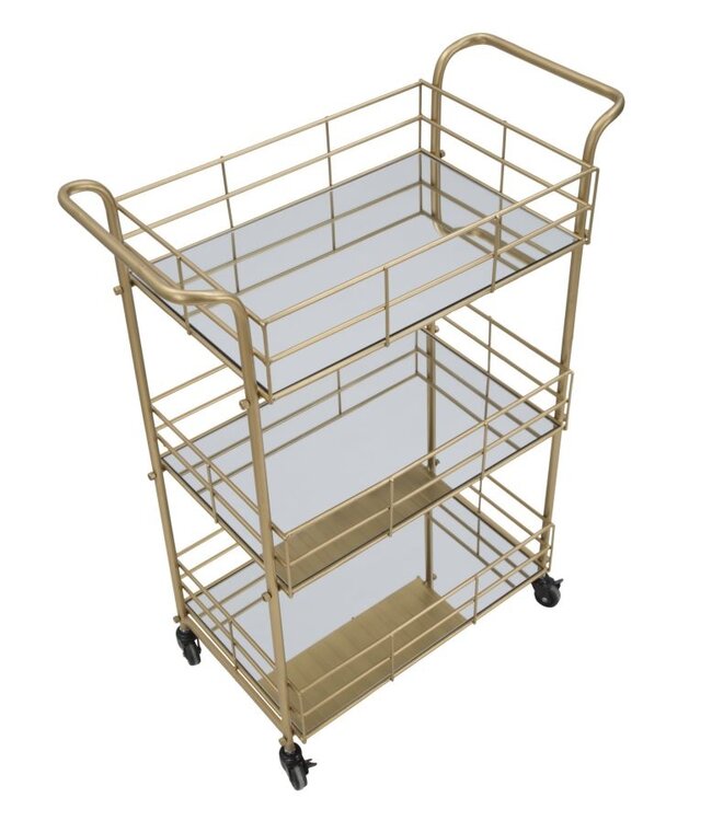 Mauro Ferretti TROLLEY GLAM RET. CM 60X30,5X80