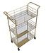 Mauro Ferretti TROLLEY GLAM RET. CM 60X30,5X80 - 1420650000