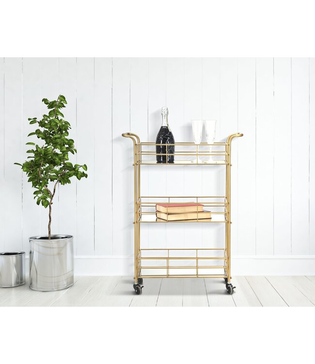 Mauro Ferretti TROLLEY GLAM RET. CM 60X30,5X80 - 1420650000