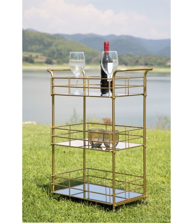 Mauro Ferretti TROLLEY GLAM RET. CM 60X30,5X80 - 1420650000