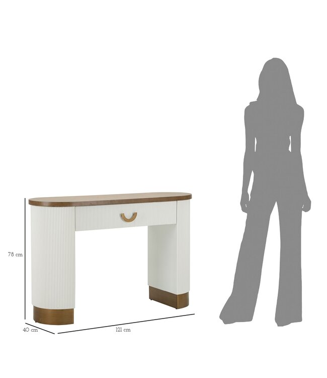 Mauro Ferretti CONSOLE TOLOSA CM 121X40X78