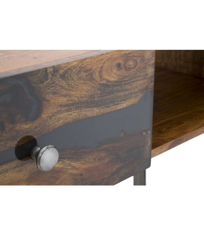 Mauro Ferretti CONSOLE MUSTANG CM 130X40X80 (LEGNO DI ACACIA NILOTICA)