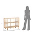Mauro Ferretti CONSOLE PANAMA 3 PLANKEN CM 120X37,5X80