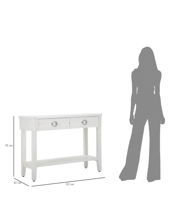 Mauro Ferretti CONSOLE GLANS CM 110X40X82