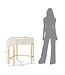 Mauro Ferretti CONSOLE HOEK SHARON CM 84,5X60X77