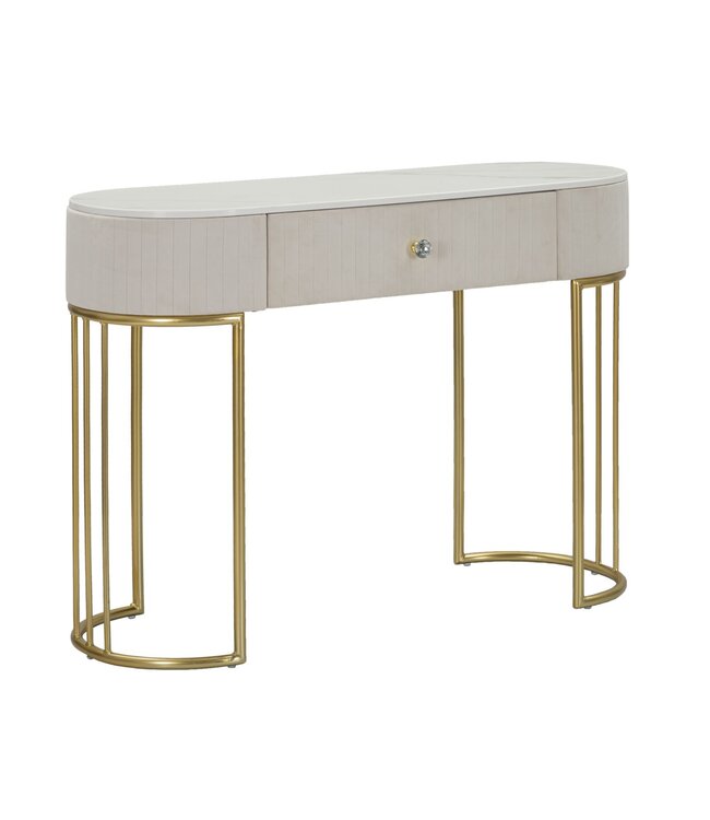 Mauro Ferretti CONSOLE MONTPELLIER CRÈME CM 100X40X75