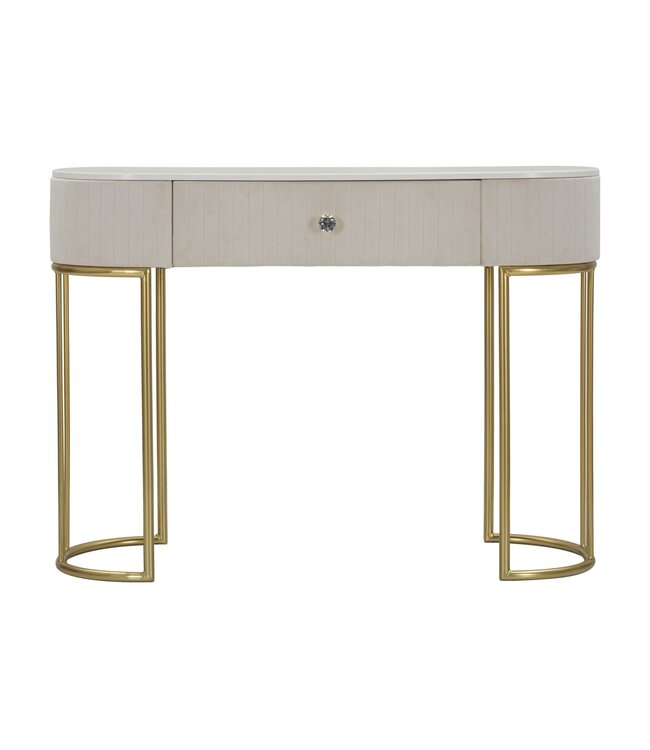 Mauro Ferretti CONSOLE MONTPELLIER CRÈME CM 100X40X75