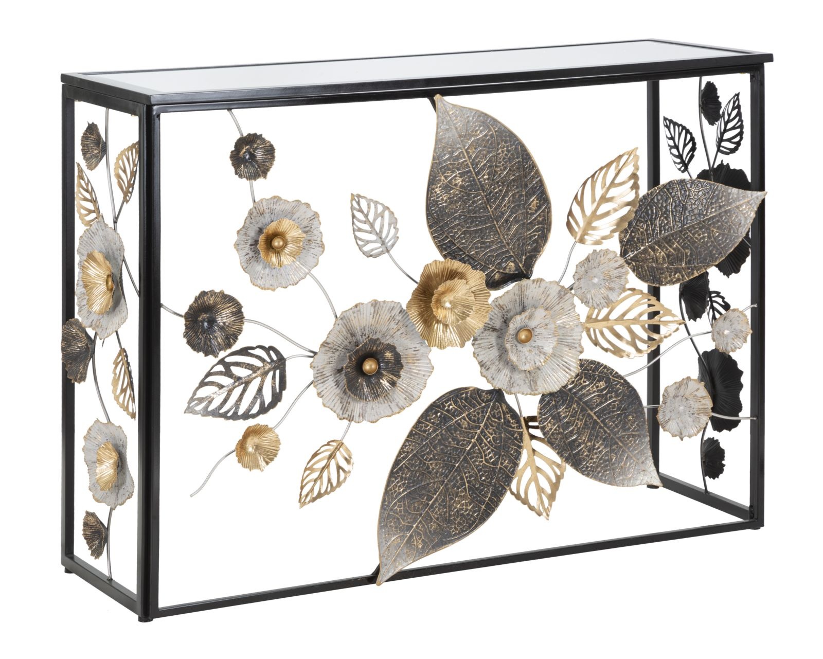 CONSOLE GLAM DONKER CM 111,8X41,9X80 afbeelding
